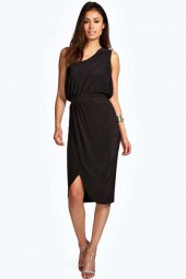 SALE - Mia Ruched Slinky suknelė